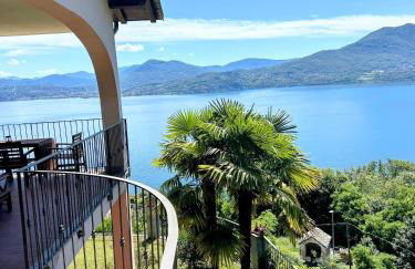 Lago Maggiore - Traumbalkon mit Seeblick & Pool und 2 SZ - Foto 1