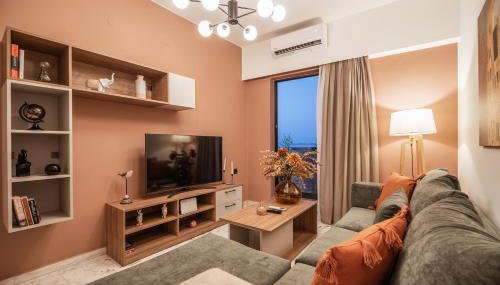 Cretan Sea View Apt 8mins to beach,old town, city - Foto 4