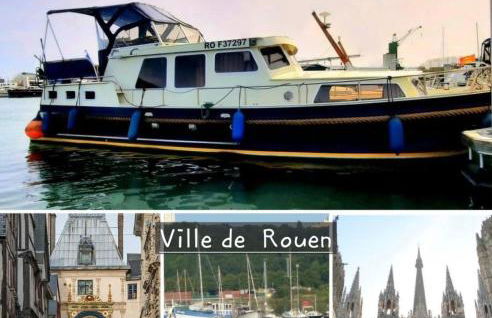 Bateau Zimon-vue Seine-nuit insolite à Rouen - Foto 27