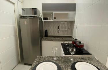 Apto Santos Gonzaga 40 mtrs Praia - Foto 2