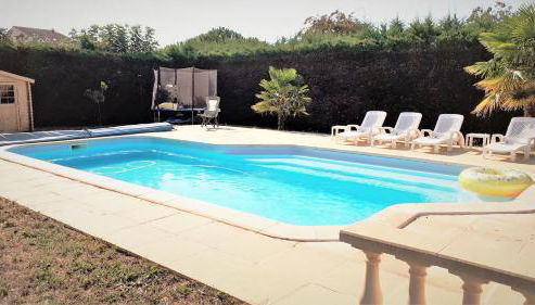 Gîte 3 étoiles 300m plage piscine privée grand jardin - Foto 3