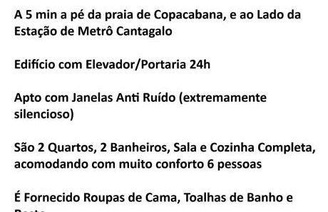 Apto Completo Copacabana - 400mt da Praia - 2 Quartos - 1 Vaga Garagem - Foto 35