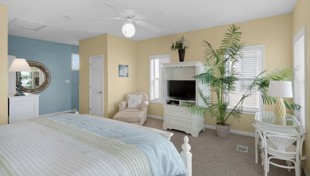4-bedroom Cottage in Seacrest Beach ~ Gulf Views ~ Community Pool - Foto 5, Habitación