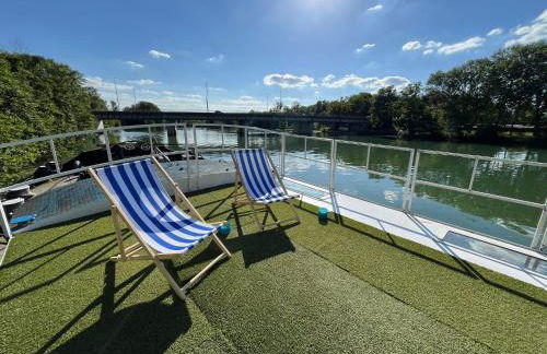 Péniche Amadeus conviviale et cosy , proche de Disney et de Paris - Foto 36