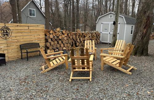 Casa Rosado @ Pocono II by Lake Hot Tub Camelback - Foto 24