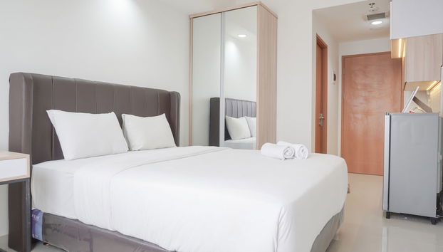 Comfy Studio Apartment At Evenciio Margonda - Foto 2, Habitación