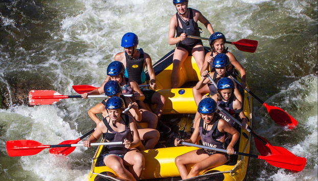 Rafting sur le canal olympique du Segre
