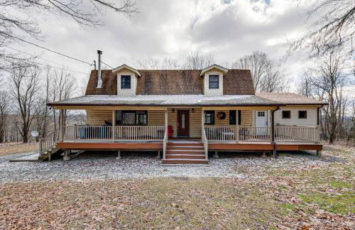 2 Mi to Elk Mountain Poconos Escape on 11 Acres! - Foto 38