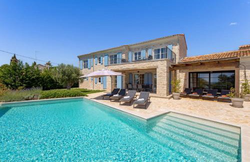 Villa Plava with Panoramic Seaview and big pool - Foto 64