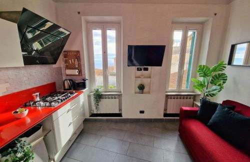 Free Parking Sanremo - Panoramic Terrace with Sea View - Foto 9
