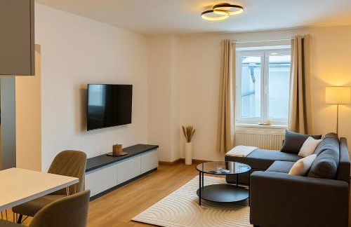 Allgäu Suites - Innenstadt, Schlafzimmer, Küche, Parkplatz möglich, Dachterrasse - Foto 18