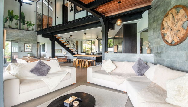 Clifftop Villa 5 Mins to Bingin - Foto 4, Habitación