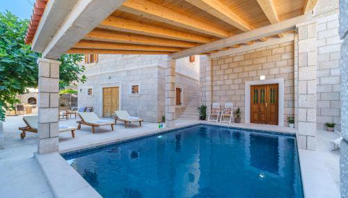 Luxury Stone Villa Nevija with heated pool - Foto 4
