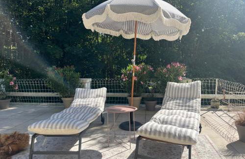 Suite avec grande terrasse et parc - gîte classé 4 étoiles - Foto 13