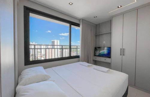 Flat Espaçoso com Uma Bela Vista e 2 Quartos - Foto 11