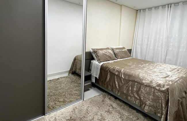 Flat Boqueirao Praia Grande - Foto 4