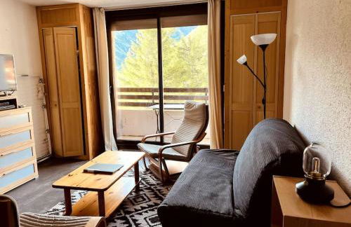 Studio Peyragudes pied des pistes 4/5 pers Les Agudes - Foto 1