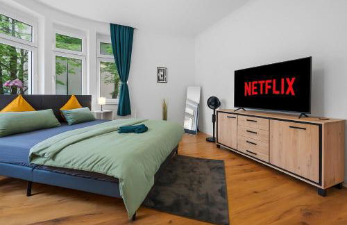 Moderne Suite bis zu 6 Personen - Central- free Parking - 3 Bedrooms - Netflix - Smart Home - Foto 12