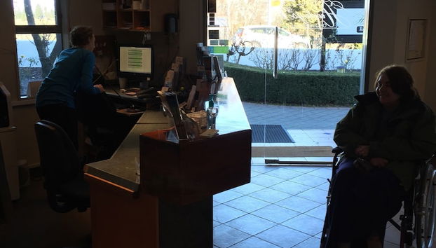 Zona de estar del vestíbulo