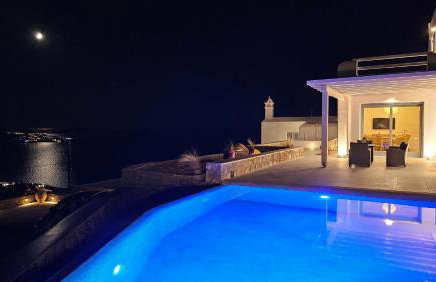Aether Mykonos 3BR Villa with Serene Port & Town Views - Foto 41