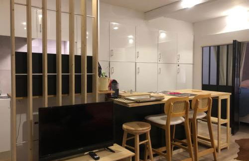 Les alpages - lit queen size - centre station - Foto 2