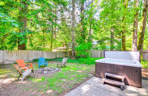 Steps to River! Rhododendron Family Retreat - Foto 21