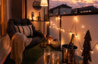Le cocon Blånc Metz -T2 cosy avec parking privé & balcon - Gare, Nouvelle Ville - Photo 5