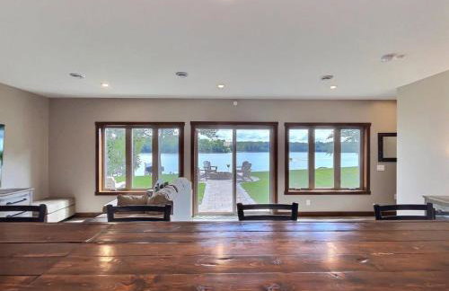 Northwoods WI 6BR Lakefront Cabin Retreat on Lake Nokomis - Minnohawk Lodge - Foto 38