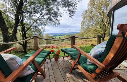 Craigmaddie Muir Roundhouse with Hot Tub Romantic, Luxury, Rural Stay for 2 Near Milngavie - Foto 22