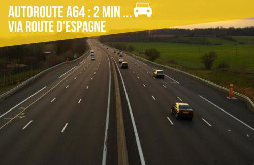 Appart T3 Stratégique - Parking - Accès A64 - Foto 13