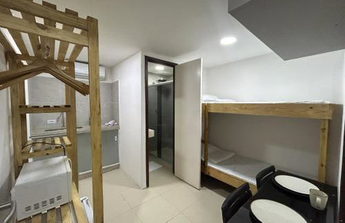 Mini Studio funcional mobiliado com cozinha e WC privativo - Foto 29