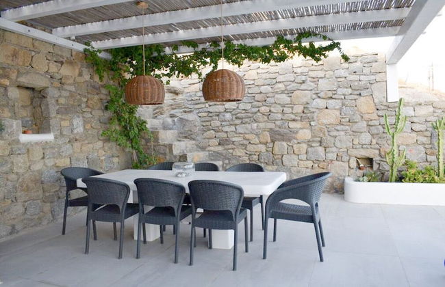 Mykonian Luxury Villa Azure w View Pool - Foto 50