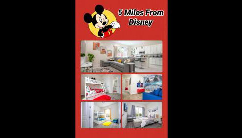 New Vacay Home 5BD 5BA - 5 miles to Disney - Foto 1