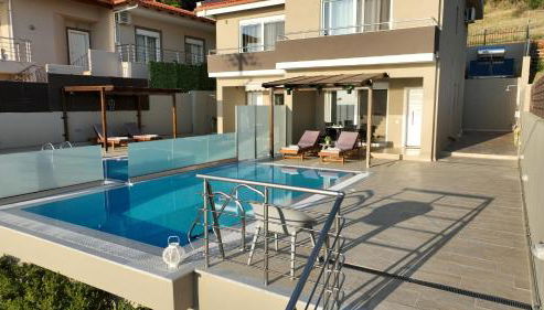 Lila's villa maisonette with private pool - Foto 4