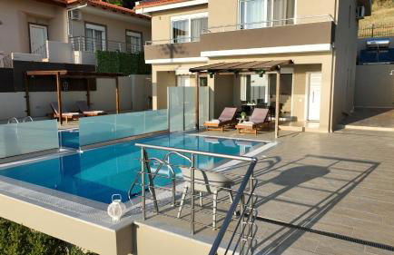 Lila's villa maisonette with private pool - Foto 4