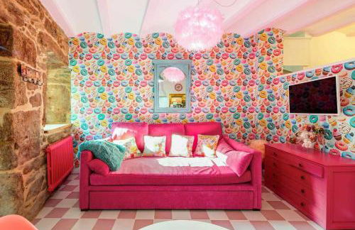 La Suite Años 50 La casa Barbie, bañera y chimenea de leña - Foto 1