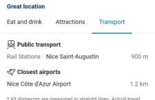 Grand Appartement, 2 ou 3 ou 4 pieces, tramway sur place, proche gare sncf St Augustin 5 min, aéroport à 7 min, plage ou Allianz riviera 10 min, palais nikaia 2 min , supermarché sur place, parking possible si disponible ou payant à 1000 metre - Foto 3