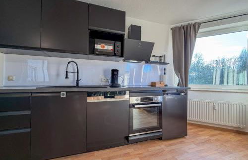 Executive Stadtwald Apartment - S-Bahn Direct - 12min Messe Essen - Barrier-Free - Foto 17