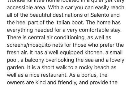 Cottage Vittoria - Marina di Novaglie - Foto 44