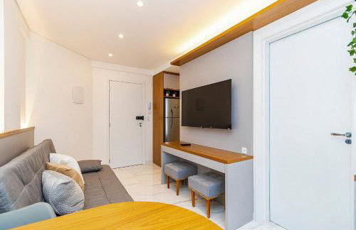 Apto de 1q aconchegante e super completo - VIC0802 - Foto 47