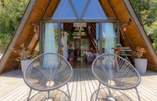 Chale Alcantara Jacuzzi, Lareira e Deck com Vista - Foto 36