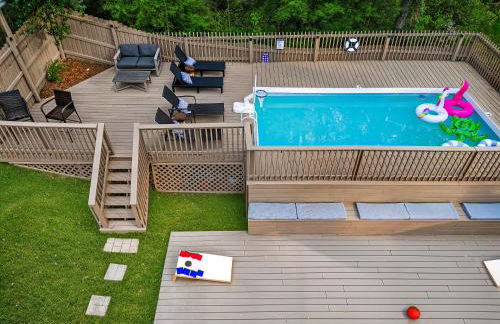 ATL Patio Paradise Pool, HotTub, Theater, GmRm, B-Ball - Foto 7