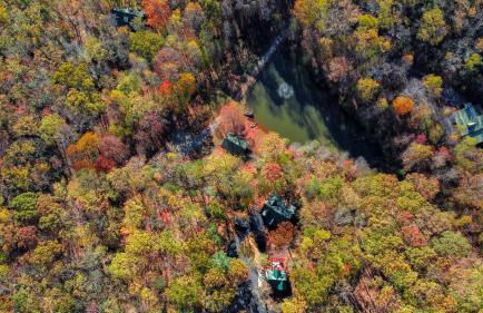 Log Cabin, Lake, Hot Tub, Near Wineries & Hiking - Foto 46