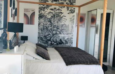 Bel Air Studios-Terrasse couverte-Jardinet-Vue Pont de Normandie-Parking privé - Foto 35