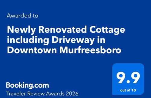 Cottage, Parking, MTSU, downtown Murfreesboro - Foto 2