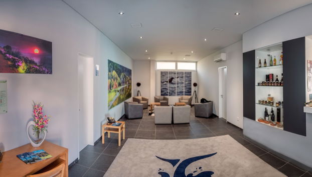 Sitzecke in der Lobby