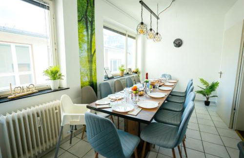 THE BIG MÜNSTER für bis zu 12, Whirlpool, Sauna, zentral, Tischfußball, Balkon, Gasgrill - Foto 23