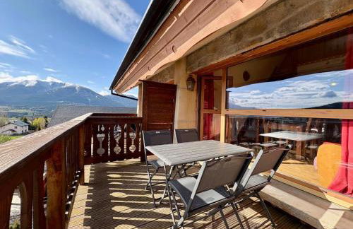 Appartement cosy, terrasse, vue montagne - Foto 1