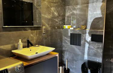 SKI ChaletStyle Designer Ferienwohnung Arber Terrasse Pool Garten Bayrischer Wald Lodges mit Hund - Foto 22