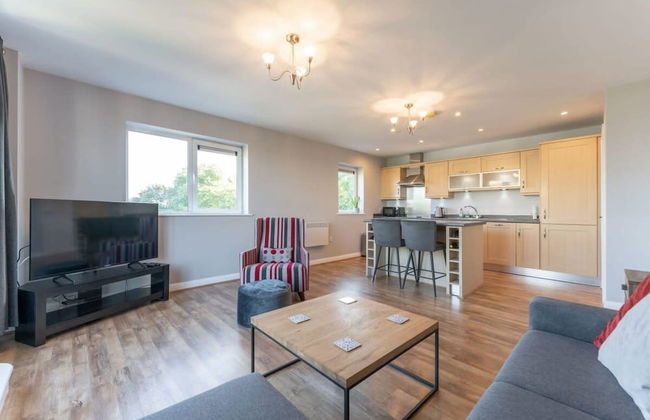 Luxury 2 Bed Apartment Parking by NEC Solihull - Foto 6